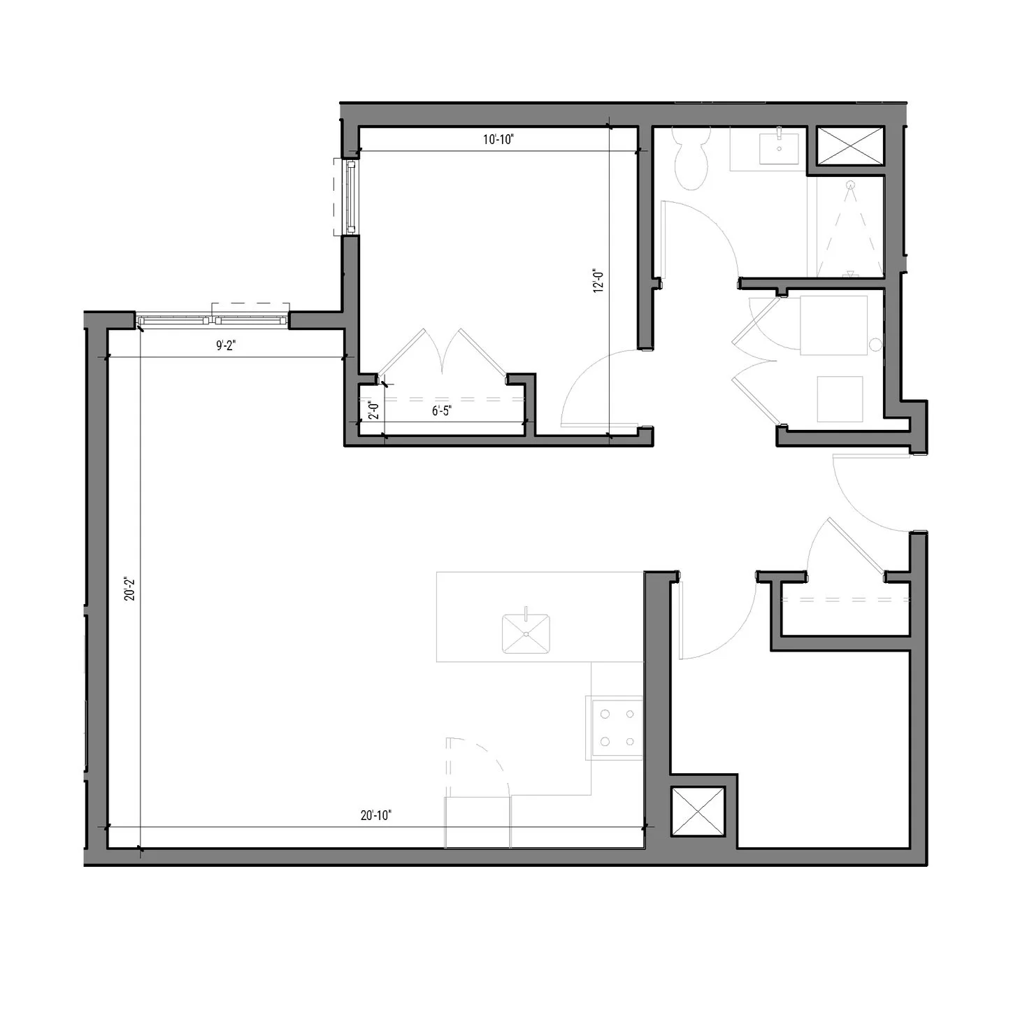 1 Bedroom Plus Dens — 211 Green Street